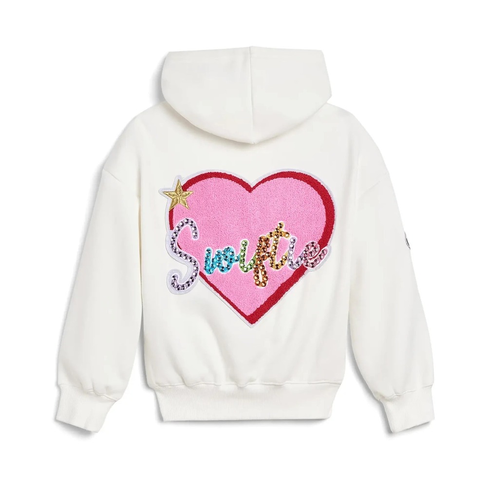 Lola and The Boys Swiftie Lovers Hoodie Big Kids 12